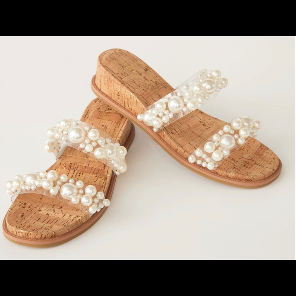 Anne Klein Bells Wedge Sandals